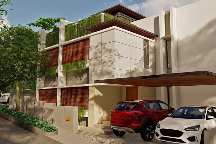 Greenest Villas Njandoorkonam